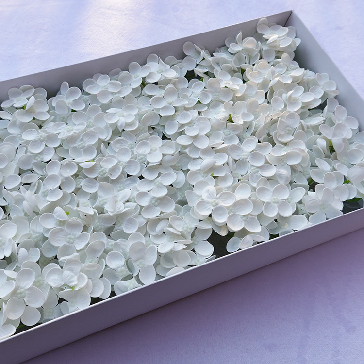 Factory Direct sales hydrangea soap flower head bouquet with flower gift box embellishment hydrangea soap flower simulation hydrangea