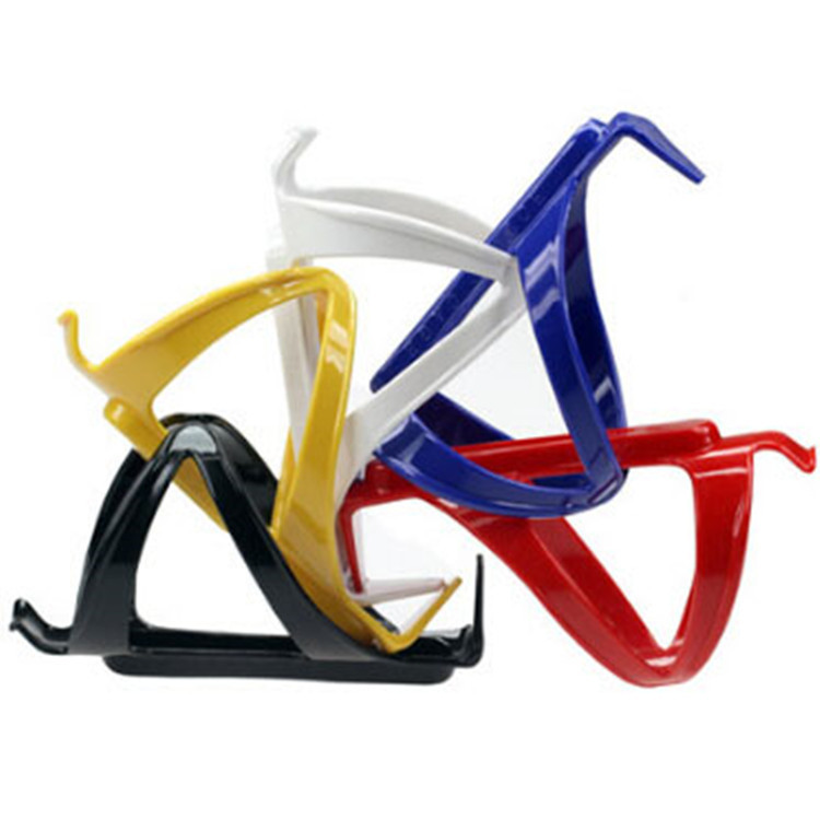 Thickened bicycle PC plastic + screw + hex wrench folding mountain bike accessories kettle bracket