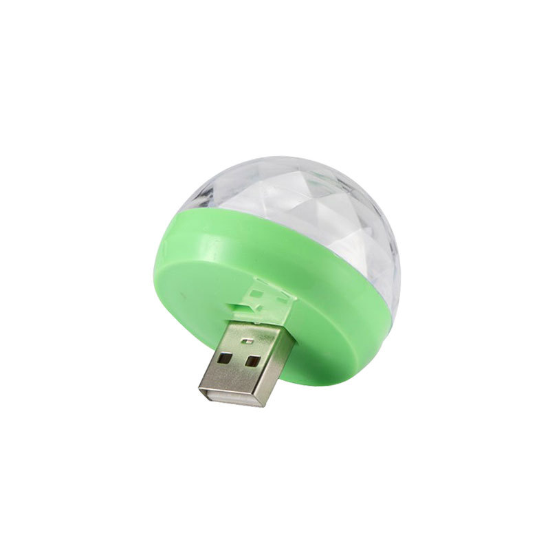 USB маленький волшебный шар мобильный телефон мини сценические огни RGB дискотека Вечеринка Дискотека автомобиль диджей огни трансграничные эксклюзивные