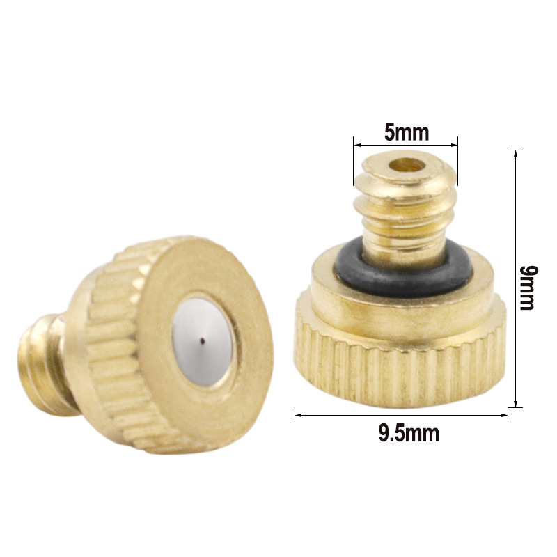 Atomizing Nozzle nozzle 3/16 brass low pressure fine atomizing nozzle cooling humidifying Nozzle nozzle spray head