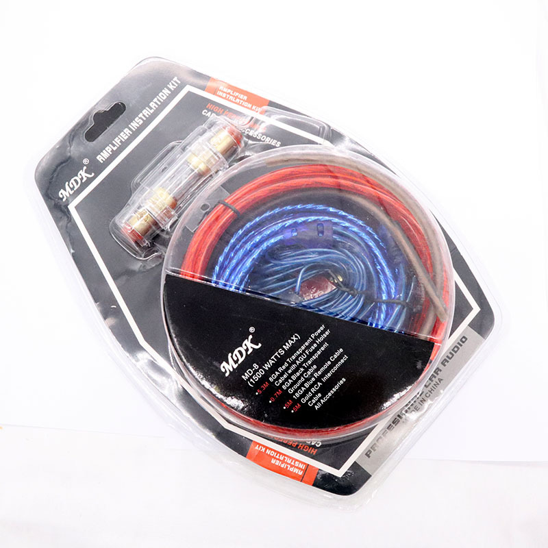 Car amplifier subwoofer cable amplifier suit wire amplifier audio cable modified audio cable audio cable
