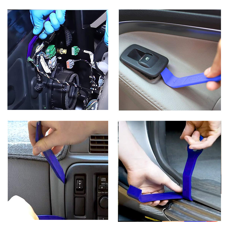 Car audio navigation repair modification buckle screwdriver tool interior sound insulation door panel disassembly crowbar 19-piece set