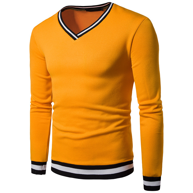 Foreign Trade wish Amazon cross-border Spring and Autumn black and white color matching Luokou casual sweater WY11