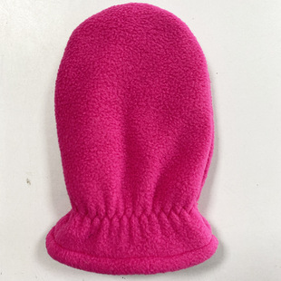 Children's gloves winter fleece plus Velvet girl baby baby glove bag finger 3 yards factory direct sales
