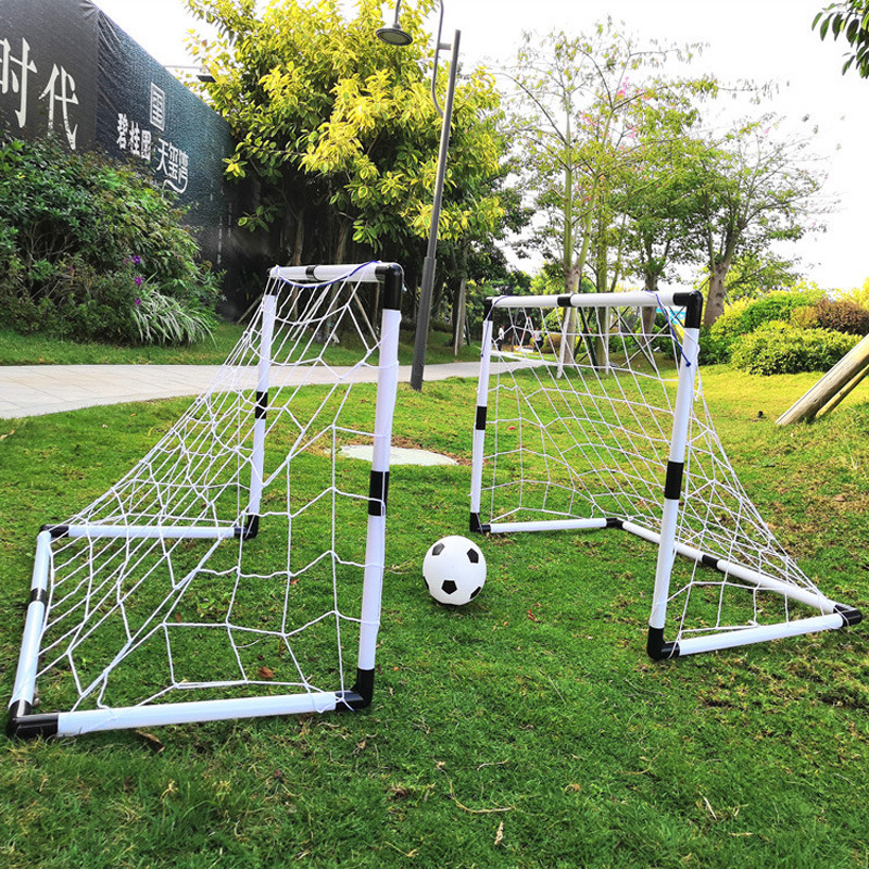 越境児童プラスチックサッカードア室内外運動玩具大サイズ二合一簡易携帯サッカードア|undefined