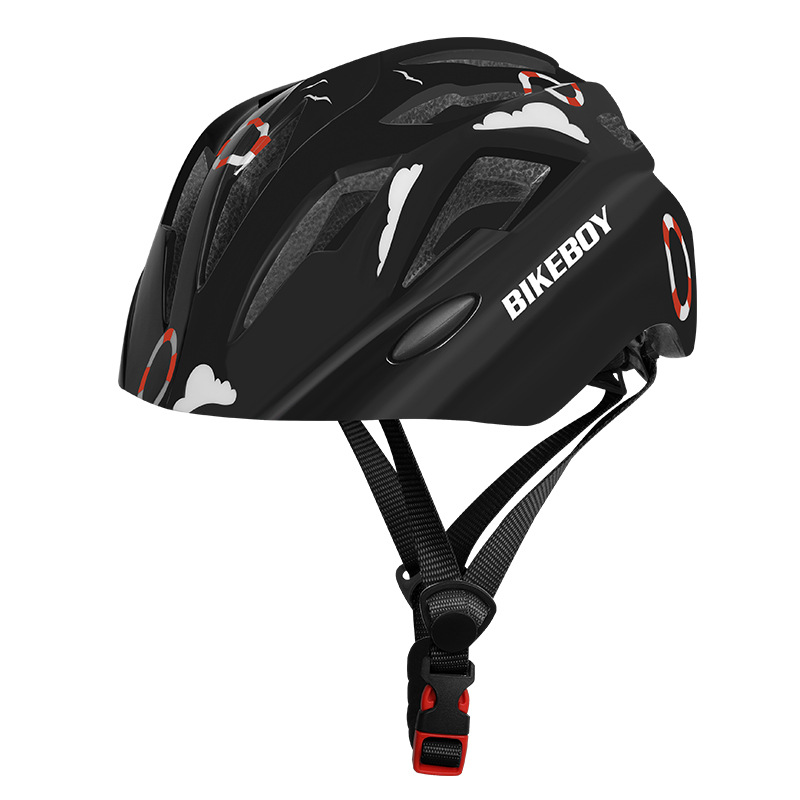 bikeboy Children's Helmet Female Male and Child Safety Helmet Motorcycle Battery Motor Car Four Seasons Universal Summer Cap