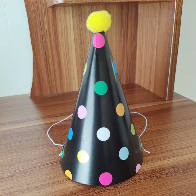 Little Red Riding Book Same-style Net Red Birthday Hat Birthday Cake Decoration Funny Photo Props Baby's Year-old Arrangement