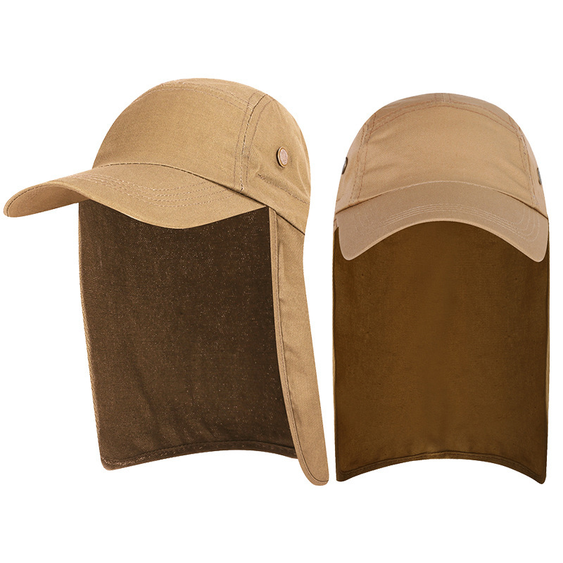 Spring and Summer Hat Men's and Women's Cap New Outdoor Sunshade Sunscreen Fisherman Cap Sun Fishing Mountaineering Baseball Cap