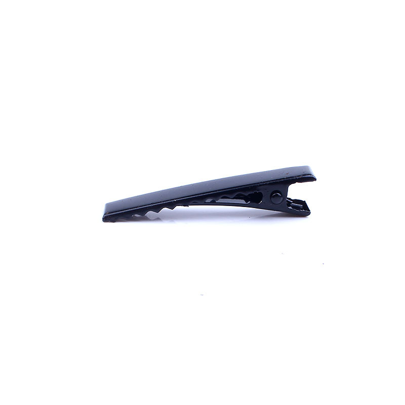 Handmade diy hairpin black paint square clip duckbill clip jewelry headdress hair accessories bow accessories