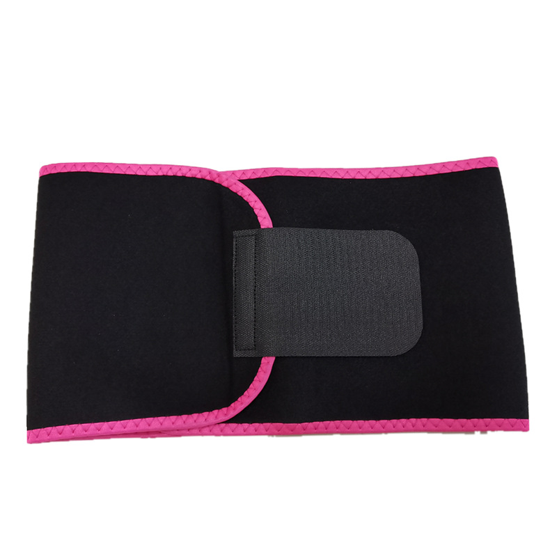Cross-Border Men's and women's sports corset belt embossed sports waist support belly band fitness waist slimming corset stuffy sweat belly band