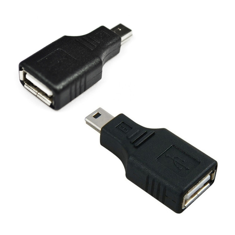 Genuine goods car audio car MP3 tablet MiniUSBT type interface U disk OTG adapter data cable 30