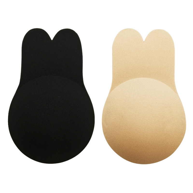 Factory direct breathable invisible silicone breast patch breathable upper lift breast rabbit ear lifting breast patch