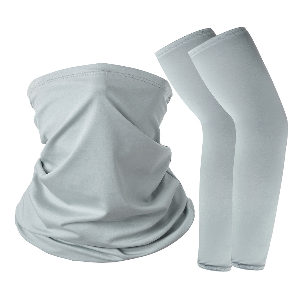 Sunscreen Cycling Sleeves Outdoor Magic Hood Set Summer Hot Selling Sports Cycling Equipment Face Protection Neck Mask