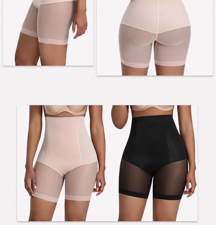 Spring and Summer Thin European and American Large Size High Waist Tinker Hip Pants Body Shaping Clothing Waist Tinker Pants Sexy Body Shaping Pants_voghion.com