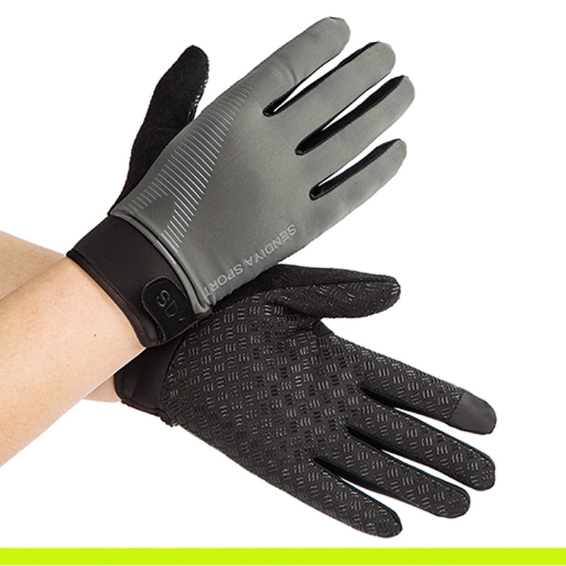 Summer Riding Gloves All Men and Women Thin Breathable Touch Screen Outdoor Sports Mountaineering Fitness Mountain Ice Silk Gloves_voghion.com