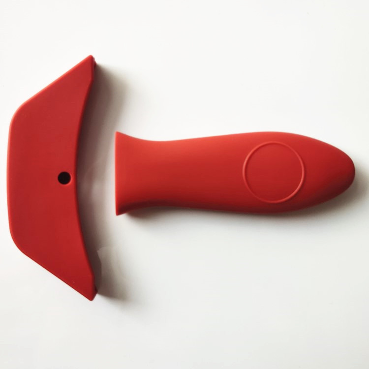 Silicone insulated pot handle cover non-slip pot earmuffs kitchen silicone three-piece non-slip silicone earmuffs