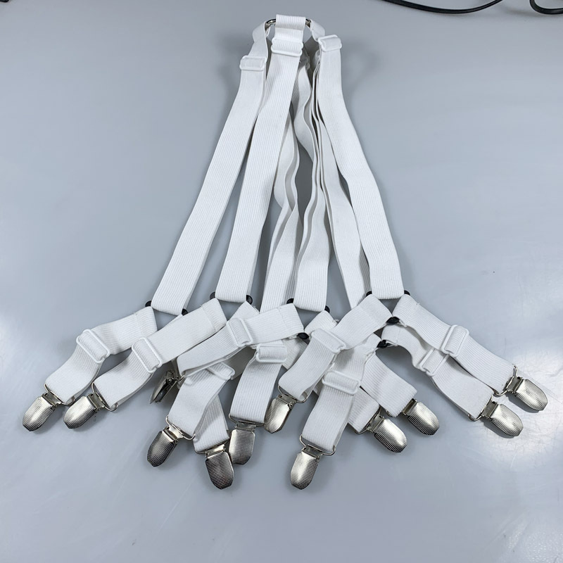 メーカー直販6辺12クリップシーツ固定器はシーツの滑り止め固定クリップ固定ボタンを調節できる|undefined