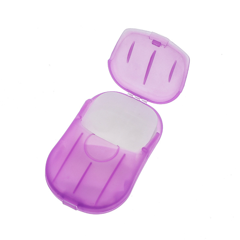 Boxed Soap Paper Portable Hand Washing Tablets Small Soap Tablets Mini Soap Paper Hotel Travel Disposable Soap Tablets