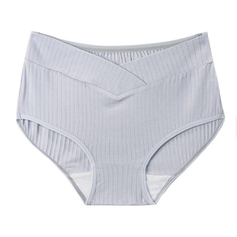 High Elastic Pregnant Women's Underwear Pure Cotton Low Waist Pregnant Late Pregnant Early Early Mid Large Size Pregnant Women Pregnant Women's Large Underwear