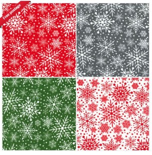 European and American Christmas decoration snowflake patchwork style cloth group small flower cloth small floral handmade diy cloth small cloth head