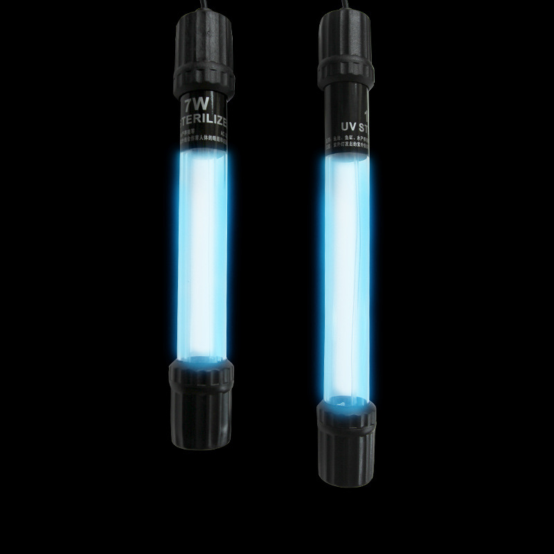 Fish pond water purification ultraviolet diving sterilization lamp aquarium algae disinfection Lamp uv ultraviolet fish tank sterilization lamp