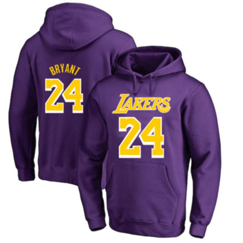 NBA basketball uniform cross-border hooded sweater men's Lakers Kobe Kobe No. 24 ball uniform hoodie Foreign Trade men's clothing supply wholesale