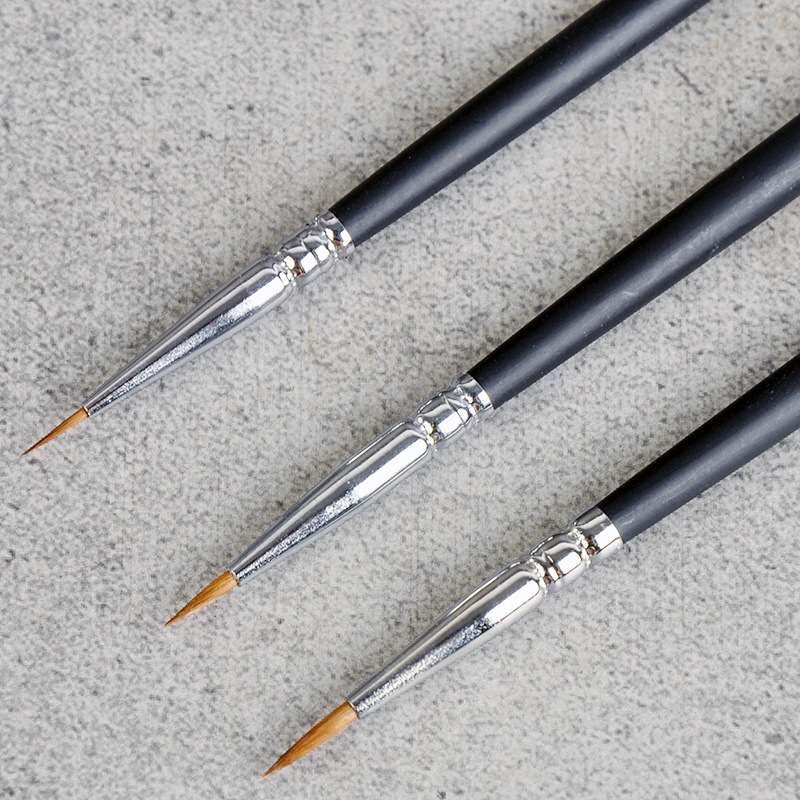 Ke Zuo Face Pen Handmade Gundam Model DIY Painting Making Tool Infiltration Line Drawing Color Brush Fine 00000