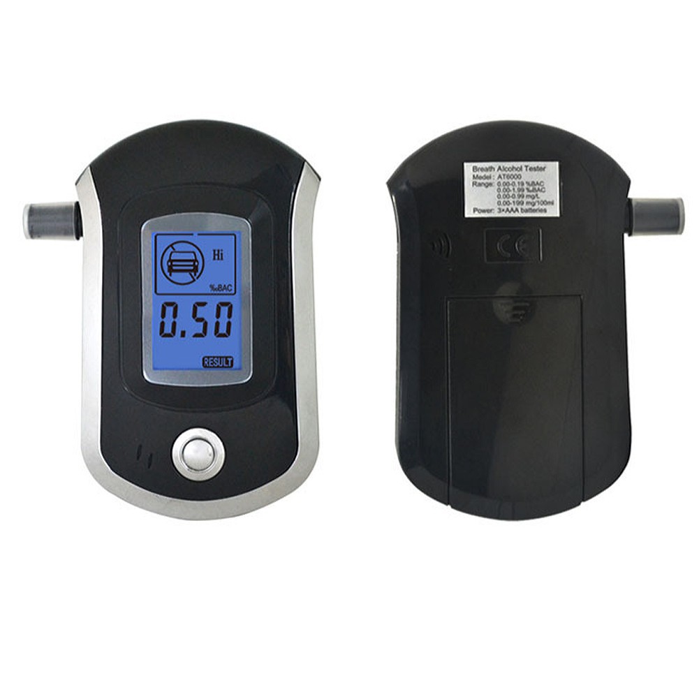 Factory direct AT6000 car alcohol tester portable alcohol tester blowing alcohol detector