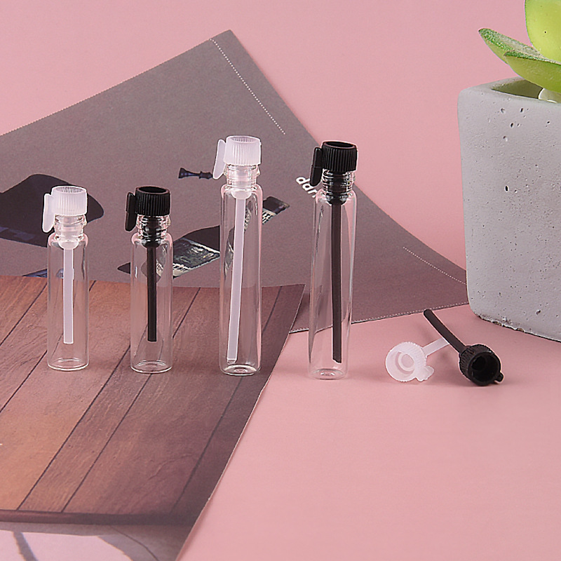 1ml to 10 ml plastic glass perfume pen perfume pipe perfume sub-bottling perfume sub-bottling small test tubes