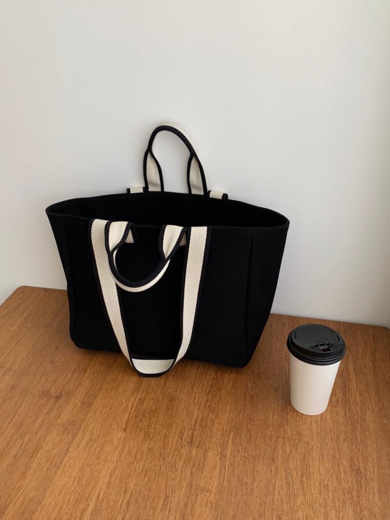 Handtasche 2023 neuer Trend große Kapazität Mode Umhängetasche einfache College Canvas Tasche Hersteller Großhandel_voghion.com