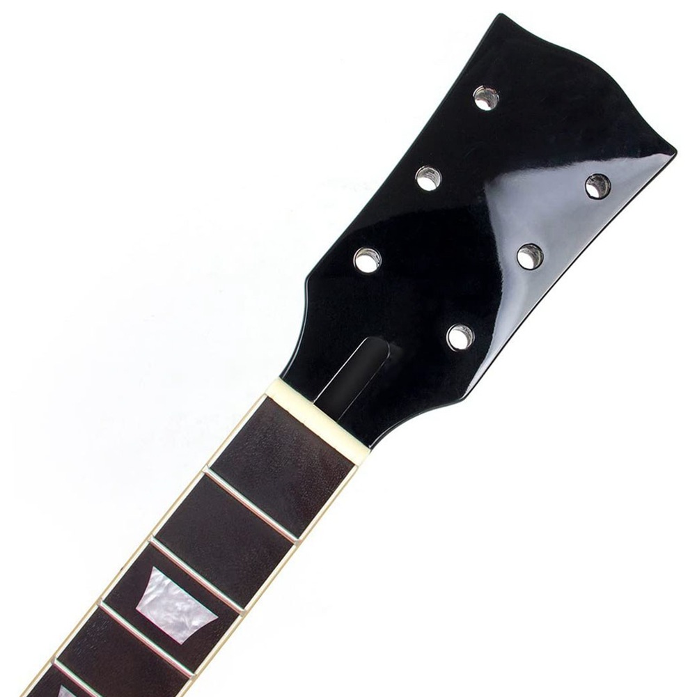 22-pin Maple electric guitar handle neck rosewood fingerboard for Gibson Les Paul LP (black)