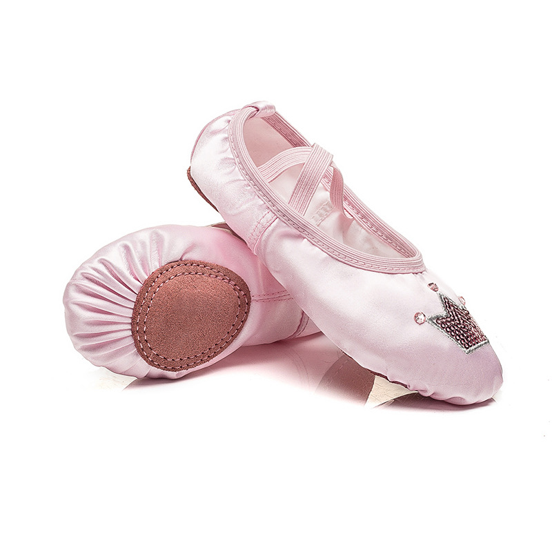 Dance Shoes Children's Women's Soft Sole Practice Cat Claw Shoes Princess Baby Dancing Girls Pink Toddler Ballet Shoes