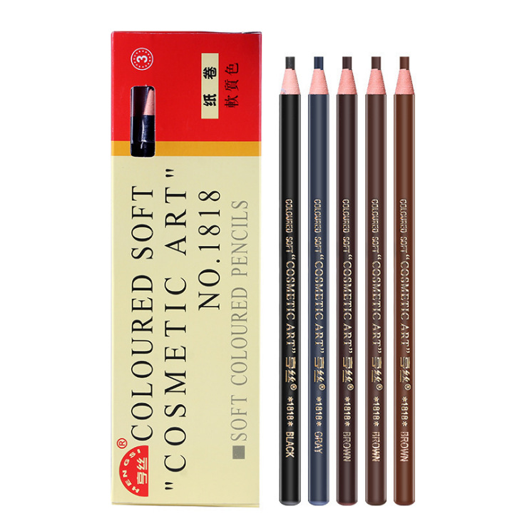 Heng silk 1818 waterproof pull eyebrow pencil roll paper soft non-smudge thrush artifact