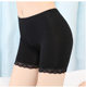 Summer breathable Ice Silk safety pants seamless lace shorts women's anti-light insurance three-point leggings wholesale