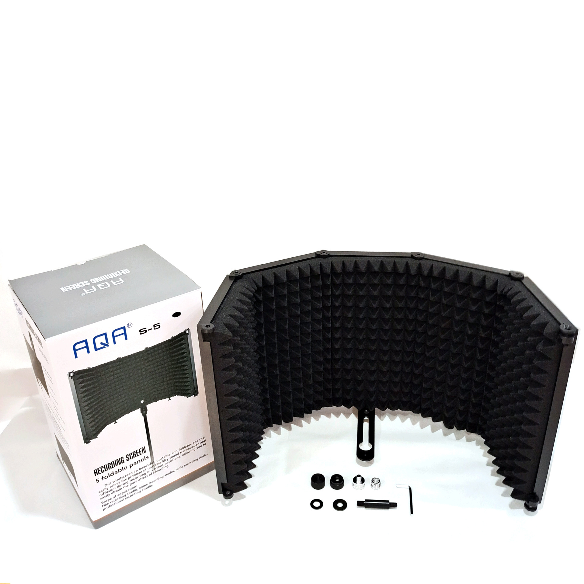 Special Rhyme Microphone Sound Insulation Cover K Song Singing Bar vlog Microphone Recording Game Live Windshield Sound Absorbing Accessories