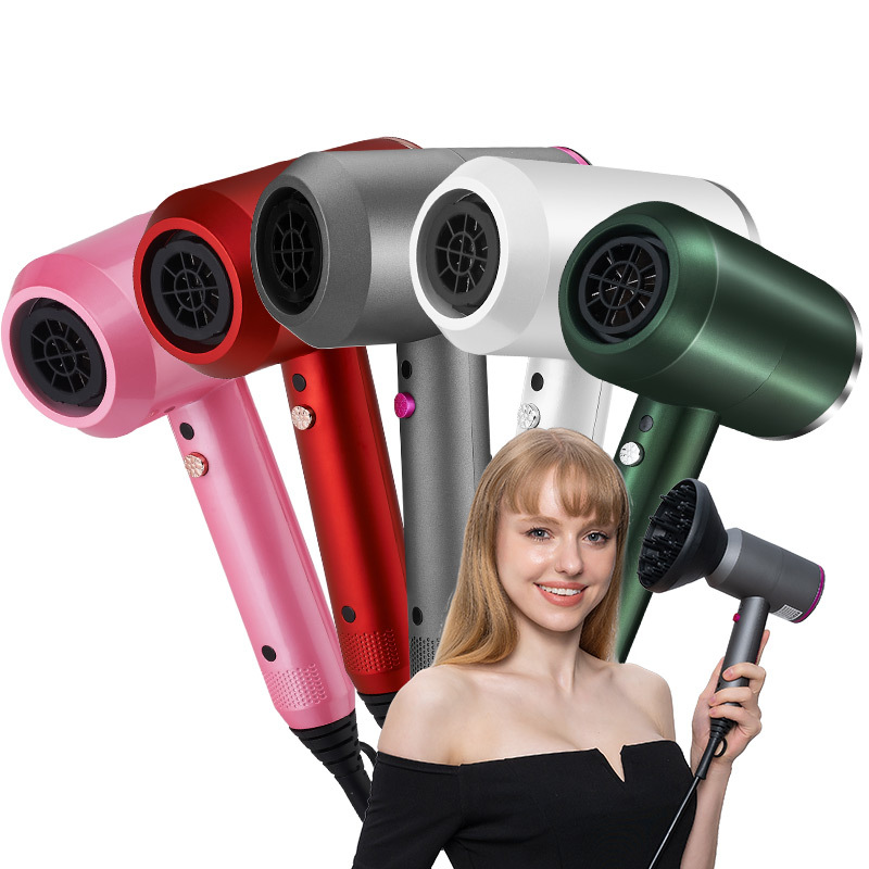 Cross-Border self-built station explosions Net Red Hammer hair dryer household with large wind cover hair dryer cold and hot hair dryer