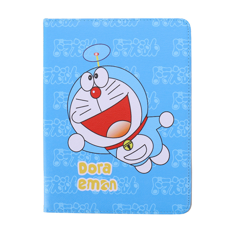 2021 New ipad10.2 flat protective case ipad6air2 leather case mini2 case Mini 5 protective case cartoon 3