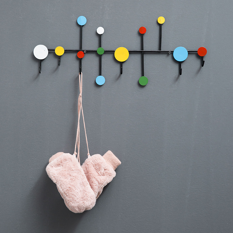 Creative hook balcony shop door coat hook three-dimensional bedroom wall decoration behind the door wall hanging hallway decoration coat hook