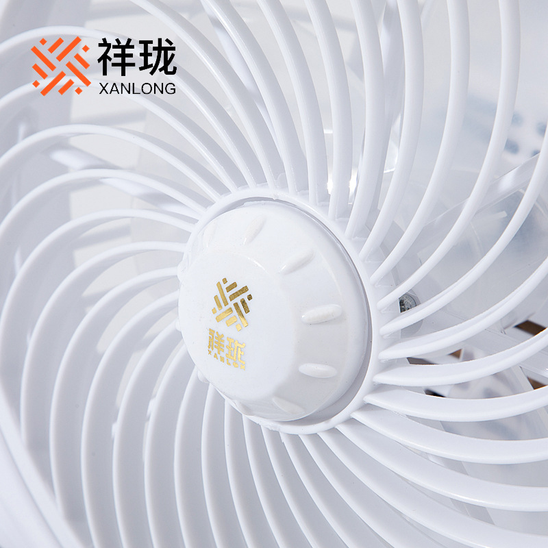 Mini fan student dormitory cartoon cute white small fan office desktop desk fan household electric fan electric fan