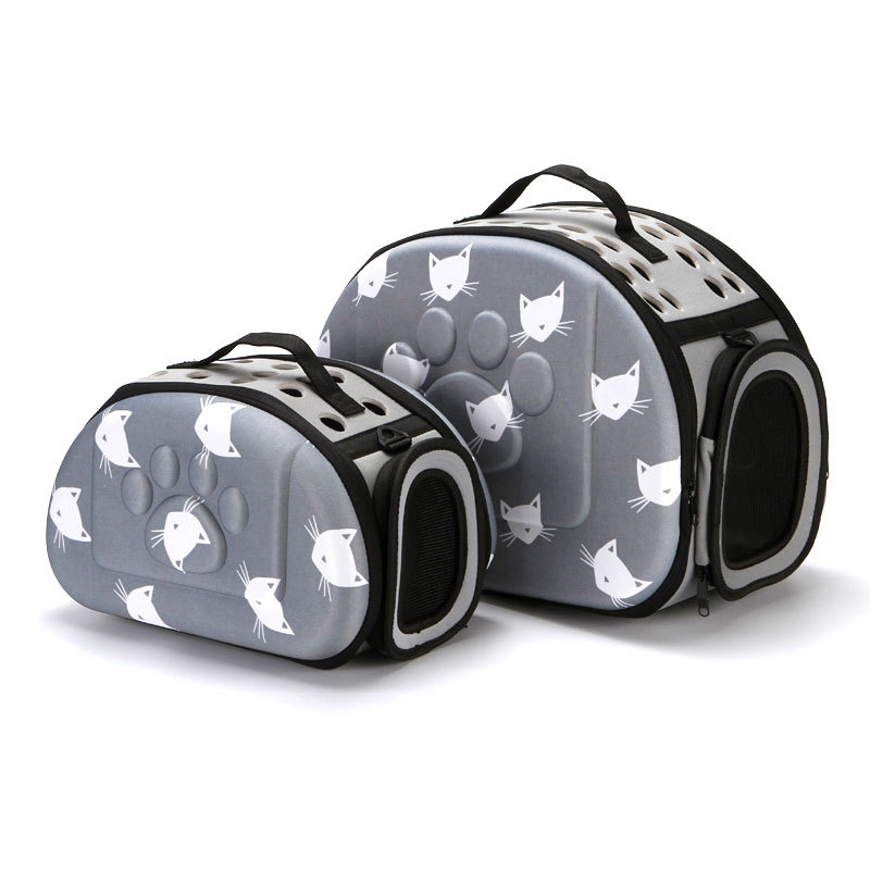 Factory direct supply new pet bag cat bag portable out bag foldable breathable pet backpack EVA pet bag