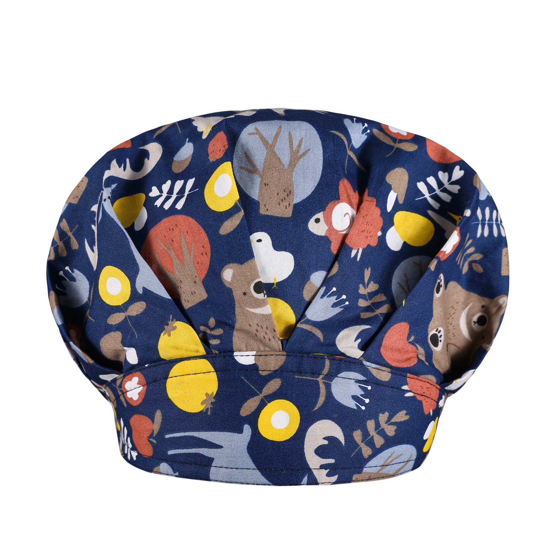 Pure cotton printed surgical cap men and women nurse cute hat bag head cap