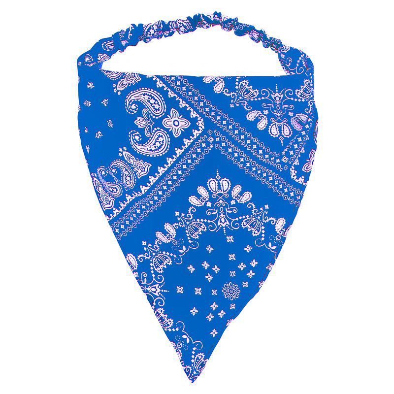 Amazon cashew hair band summer beach sun protection headscarf bohemian fashion cashew elastic triangle headdress