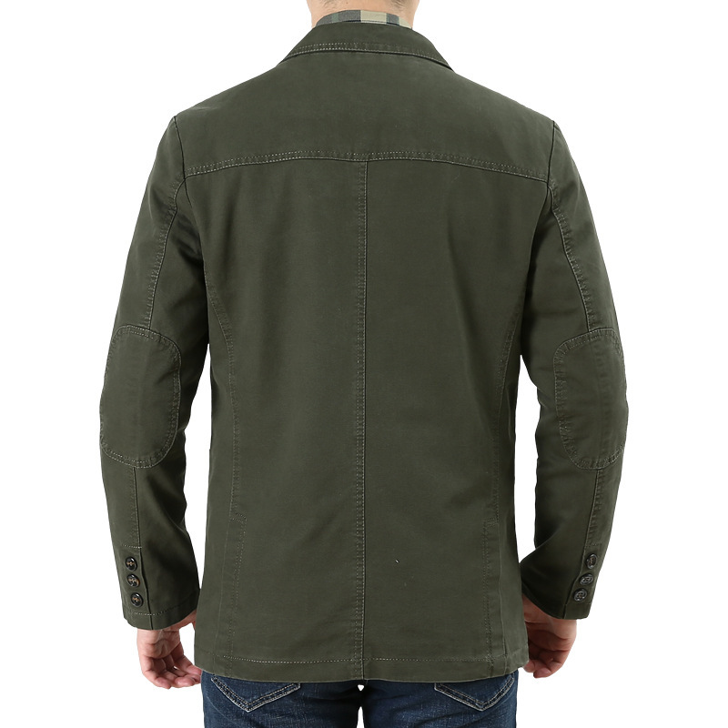 New Spring Washed Casual Suit Jacket Men's Loose Large Size Men's Casual Suit Hot Selling