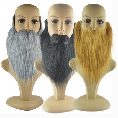 Halloween dance performance Santa Claus beard simulation Beard Beard large beard pirate beard props