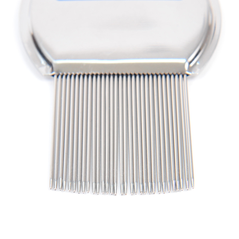 Factory direct dog cat hair comb stainless steel flea cleaning comb pet supplies comb