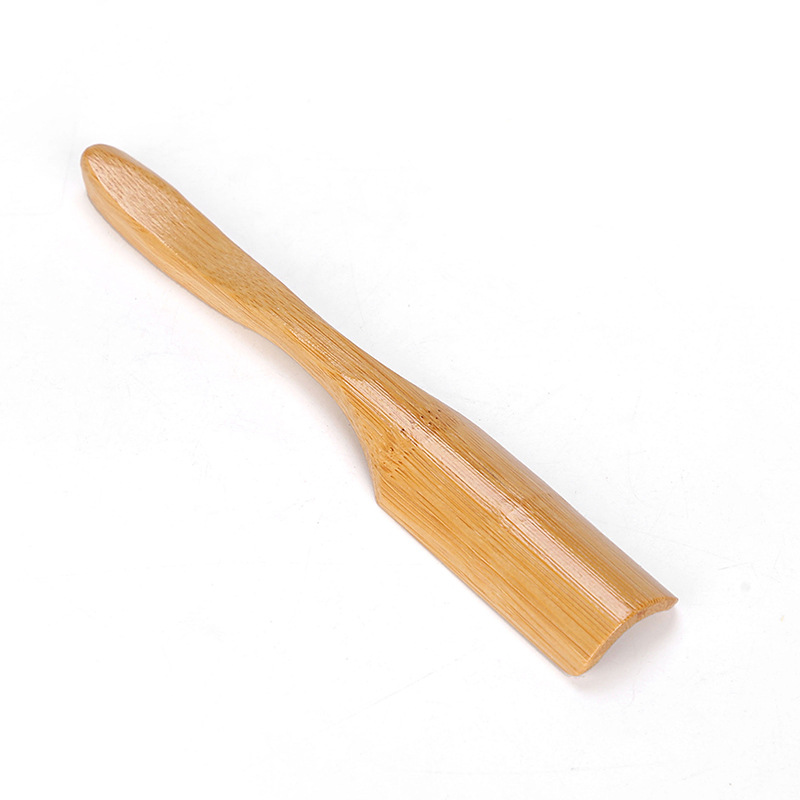 [Factory price] bamboo tea spoon tea ceremony six gentleman accessories bamboo tea shovel teaspoon shovel LOGO