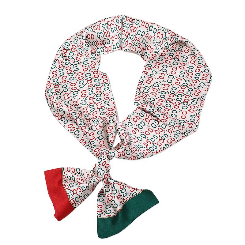 New Style Small Scarf Skinny Long Scarf Women's Spring and Autumn Stylish Fashionable Good Wear Decorative Scarf