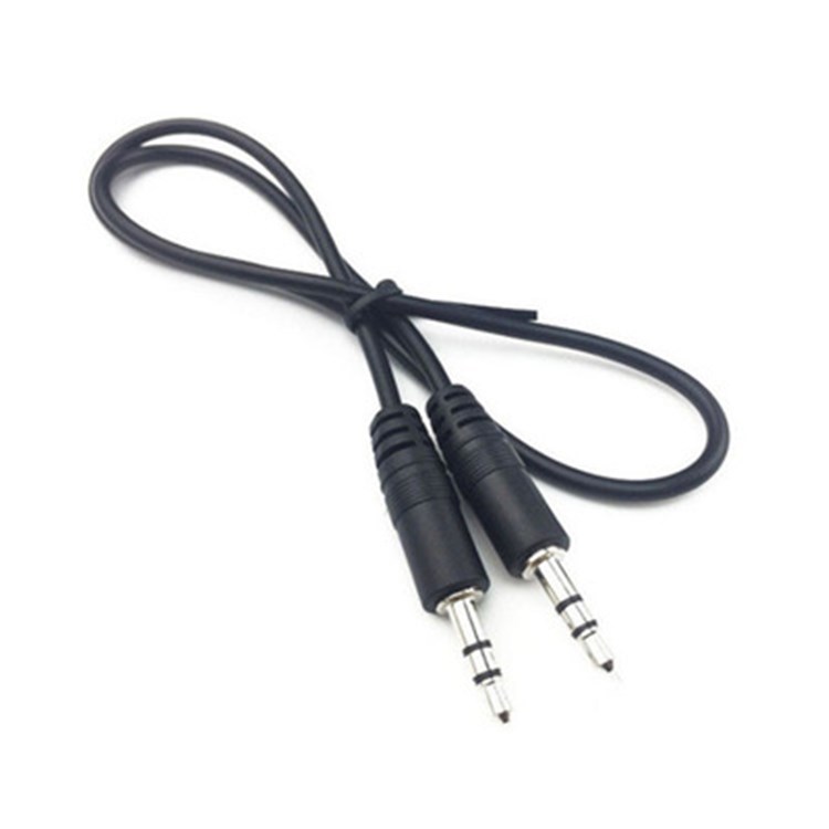Factory direct supply AUX audio line suitable for car mobile phone computer car audio cable to the recording line with the machine line