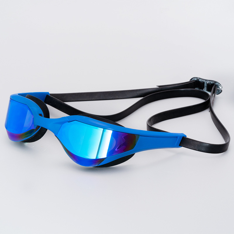 2023 cross-border new fashion professional racing goggles HD anti-fog waterproof swimming glasses Amazon hot
