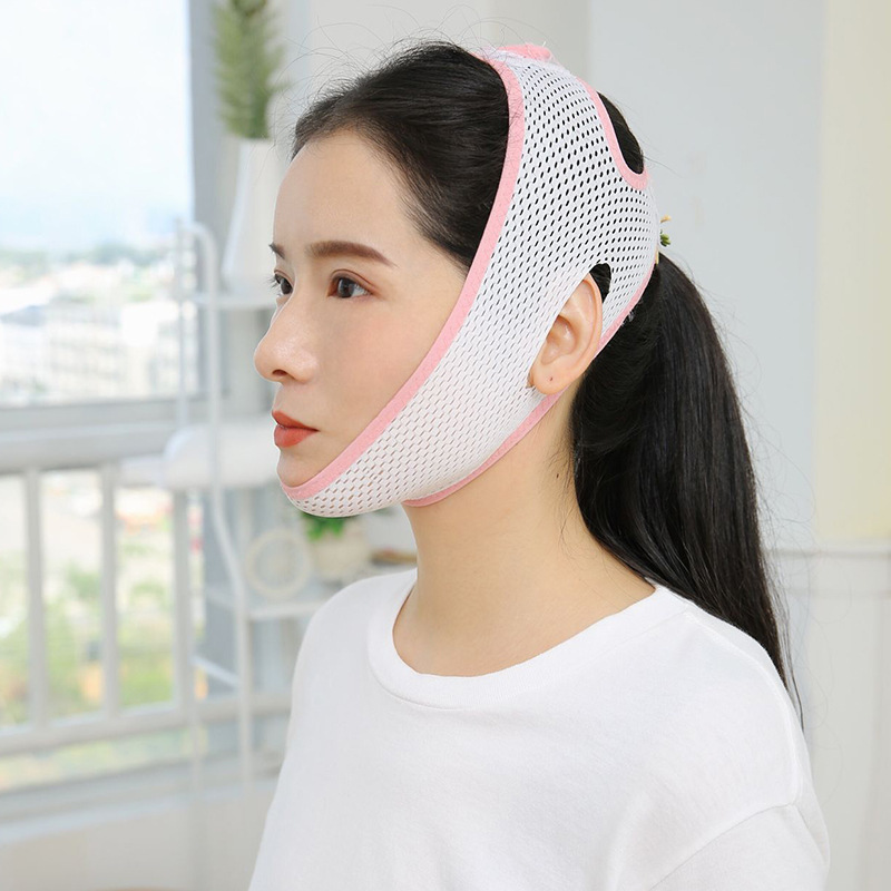 Sleep snoring device small v face device bandage anti-mouth snoring mask tight strap double chin pattern C101